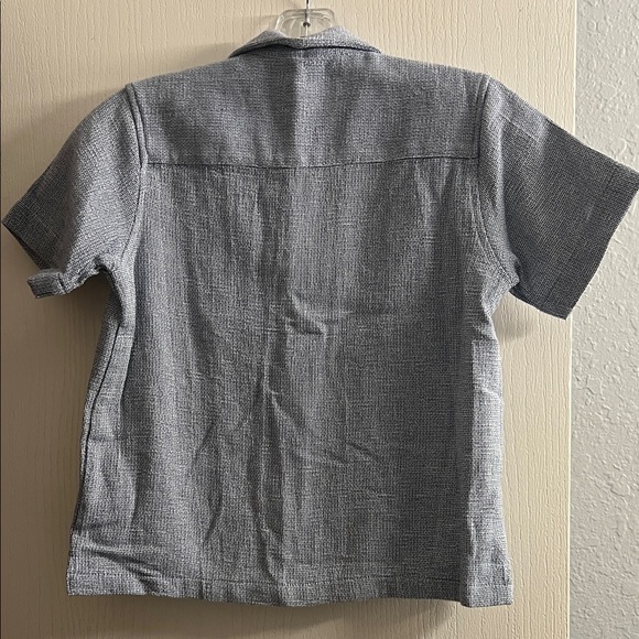 Zara Textured Gray Casual Shirt - Picture 2 of 3